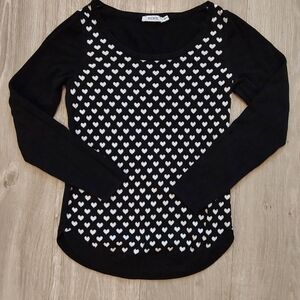 Rickis Hearts Crew Neck Sweater